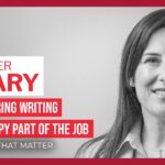 Discovering Writing as a Happy Part of the Job Event